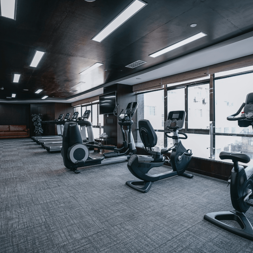 Apartment/hotel gyms
